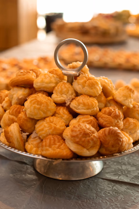 tuna mousse profiteroles catering 1